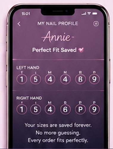 Your nail profile saved